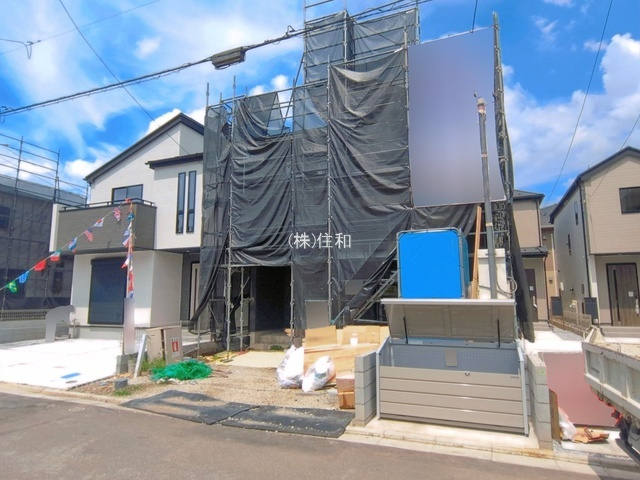 【新築分譲住宅】川越市砂新田29期の前面道路含む現地写真