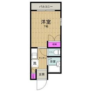 レオパレス滝谷の間取り