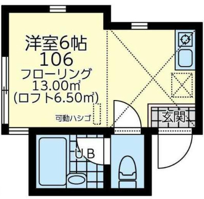【間取り】 | ユナイト汐入ウィリアム・ウォーカー