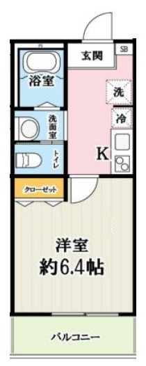 エスポワール・K南越谷の間取り