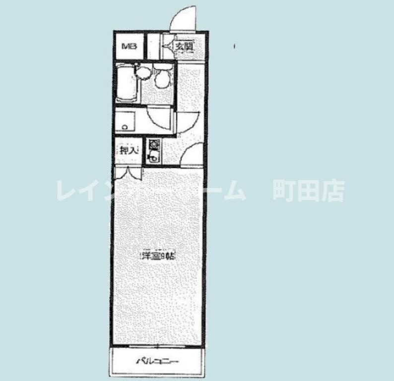 グローリア初穂相模原※初期費用分割後払いサービス利用可能物件の間取り