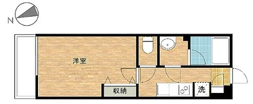 L-sa MAIHAMAの間取り
