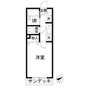 テスタ東小松川の間取り