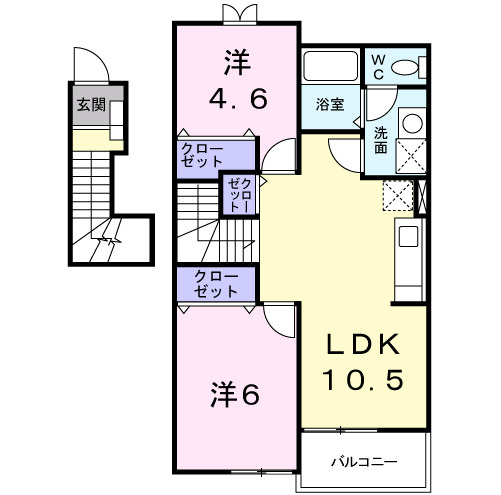 ラフィーネ上矢田の間取り