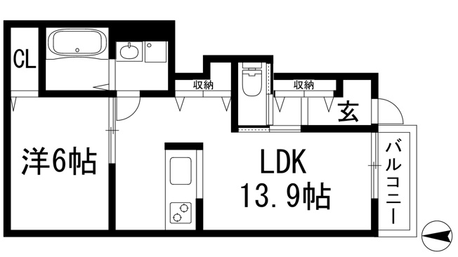 【間取り】 | アイディメゾンF
