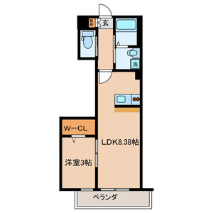 シエスタの間取り