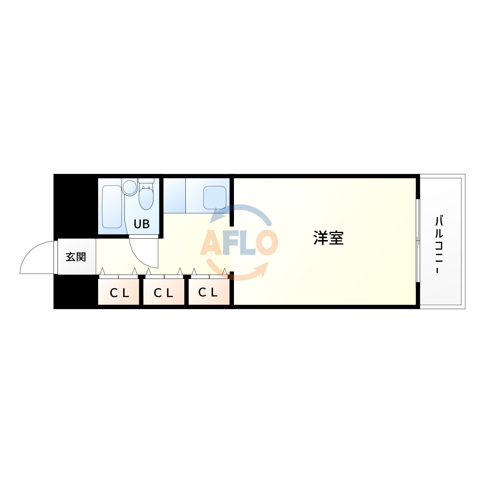東中島マンションの間取り|東中島マンション　間取り