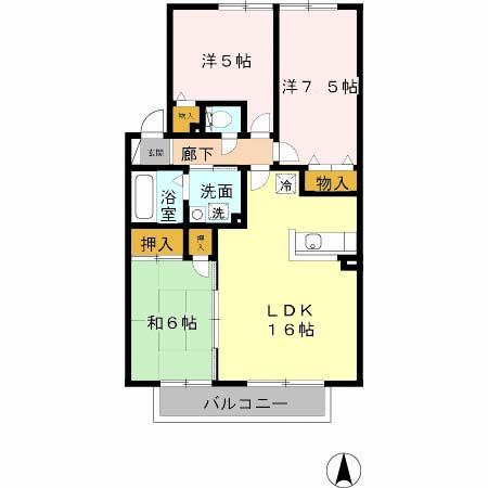 VILLA98の間取り