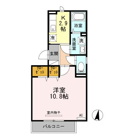 サニーコートの間取り