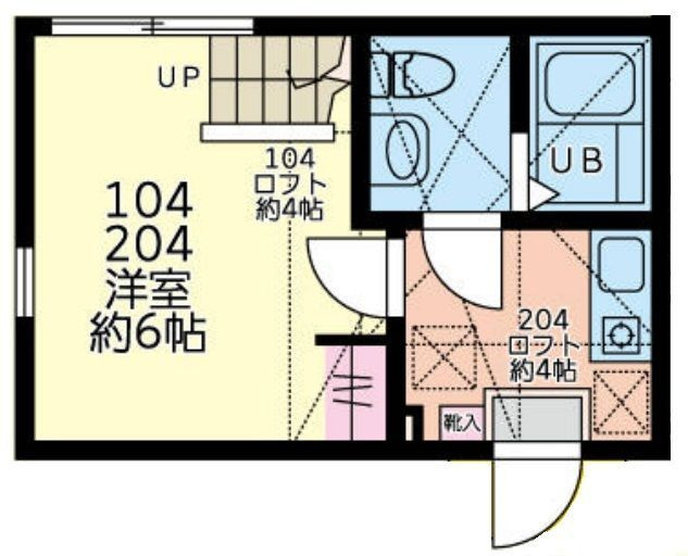 ハイムカノアの間取り