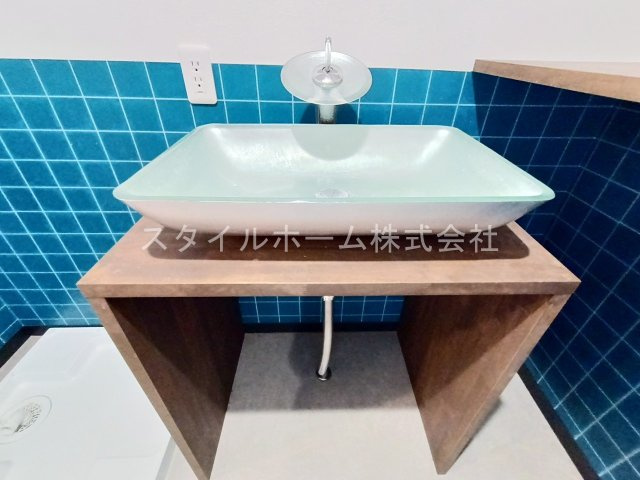 ハイツ東小浜の洗面所