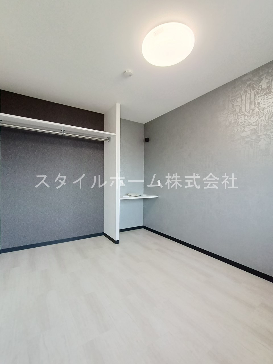 ハイツ東小浜の寝室