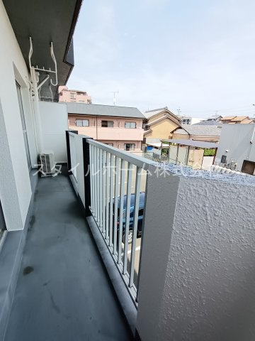 ハイツ東小浜のバルコニー