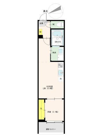 【間取り】 | サンメイプル上新庄