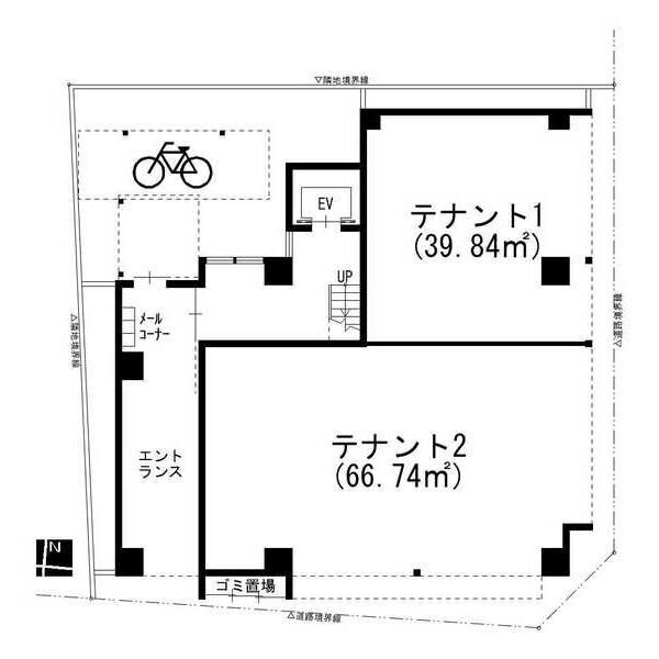 plusM MEIJOKOEN（プラスエム メイジョウコウエン）【　1階路面店　】の間取り