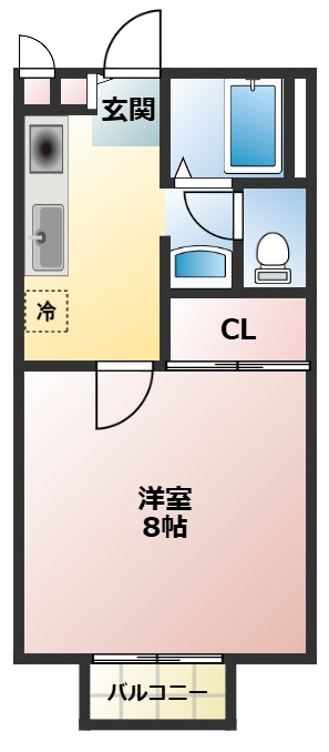 ガーデンコート日吉ウエストの間取り