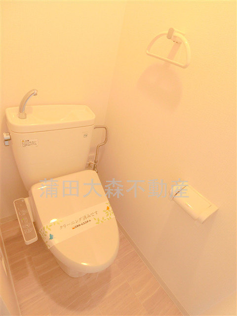 シロス蓮沼のトイレ|温水洗浄便座付きのトイレ