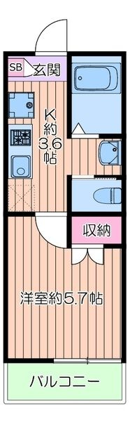 レガーロ・ソラーレの間取り