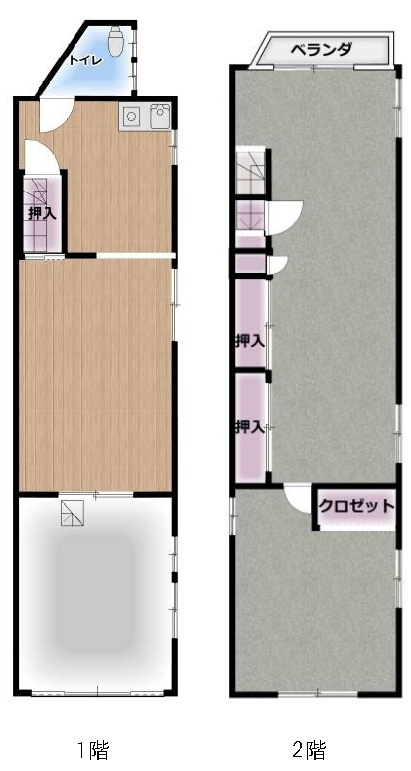 尼崎市浜２丁目の倉庫の間取り