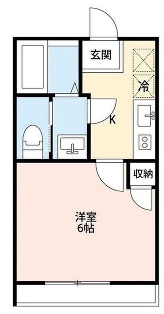マ・メゾン カルムの間取り|間取りです。
