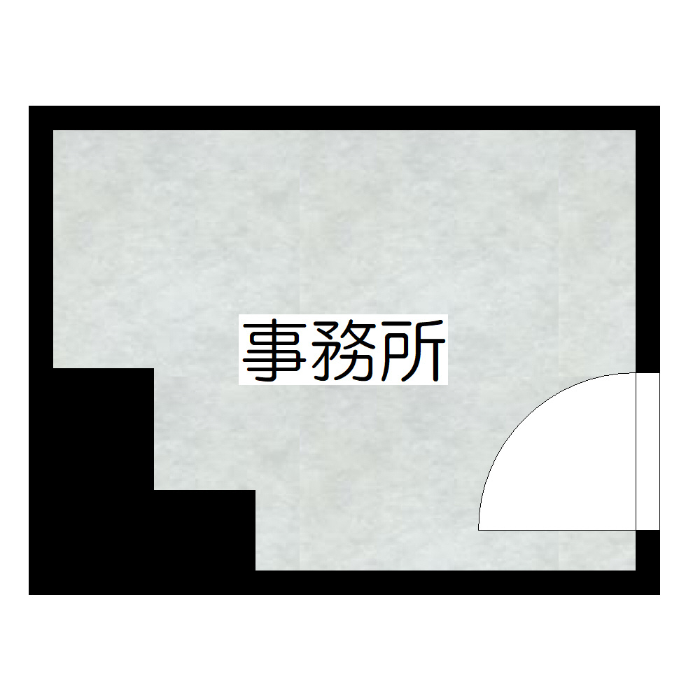 大阪市東淀川区西淡路５丁目の店舗事務所の間取り