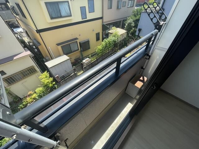 アイリスハイムのバルコニー