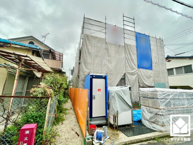 大津市際川3丁目　3期の外観|10月1日　現地写真更新
