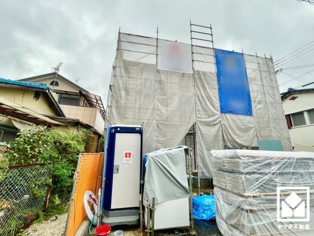 大津市際川3丁目　3期の外観|10月1日　現地写真更新