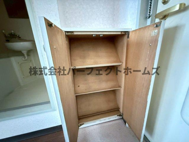 サンライズ枚方の収納|大きなスペースがあり、収納には困りません