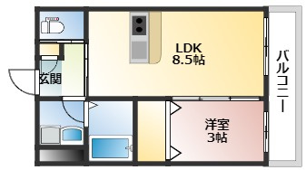 BONDBLD.Ⅱの間取り