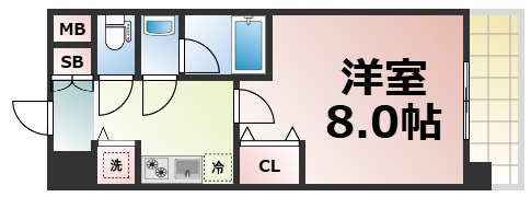 【間取り】 | アドバンス大阪城ラディア　仲介手数料無料
