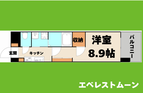グランドソレイユ名駅の間取り