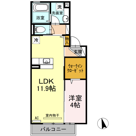 シェリアの間取り