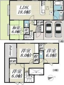 【間取り】 | Sumai-to八王子市川口町01(スマイートハチオウジシカワグチマチゼロイチ)
