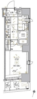 【間取り】 | RELUXIA門前仲町(リルシア門前仲町)