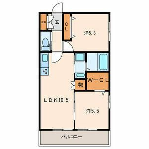 アドーニスの間取り