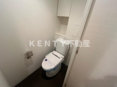 【トイレ】 | レジディア大森Ⅱ | 落ち着いた色調のトイレです