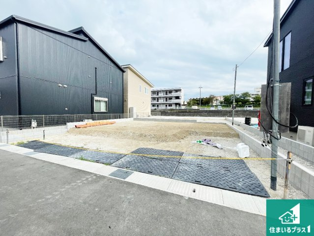 明石市大久保町江井島　第4期　新築一戸建ての外観|現在建築中！落ち着いた街並みで新生活を始めることが出来そう！周辺の物件も併せてご紹介させて頂きます！