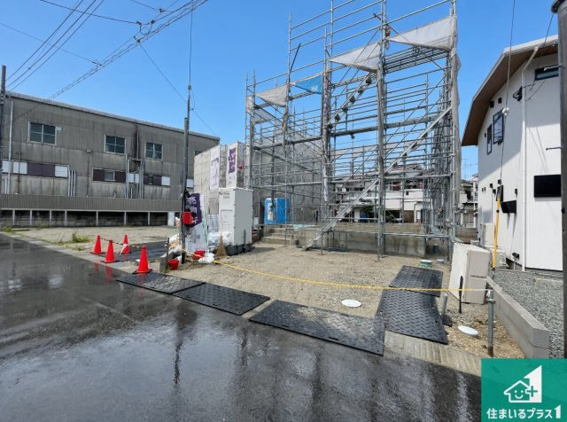 明石市大久保町江井島　第4期　新築一戸建ての外観|現在建築中！落ち着いた街並みで新生活を始めることが出来そう！周辺の物件も併せてご紹介させて頂きます！