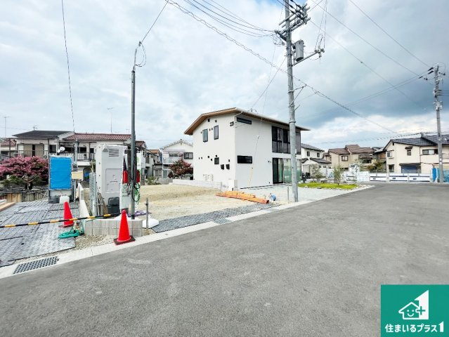 明石市大久保町江井島　第4期　新築一戸建ての外観|周辺は落ち着いた街並みの住宅地！子育てがしやすい住環境です！まだ未完成ですが、現地でしかわからない事もございます。是非一度ご覧ください。