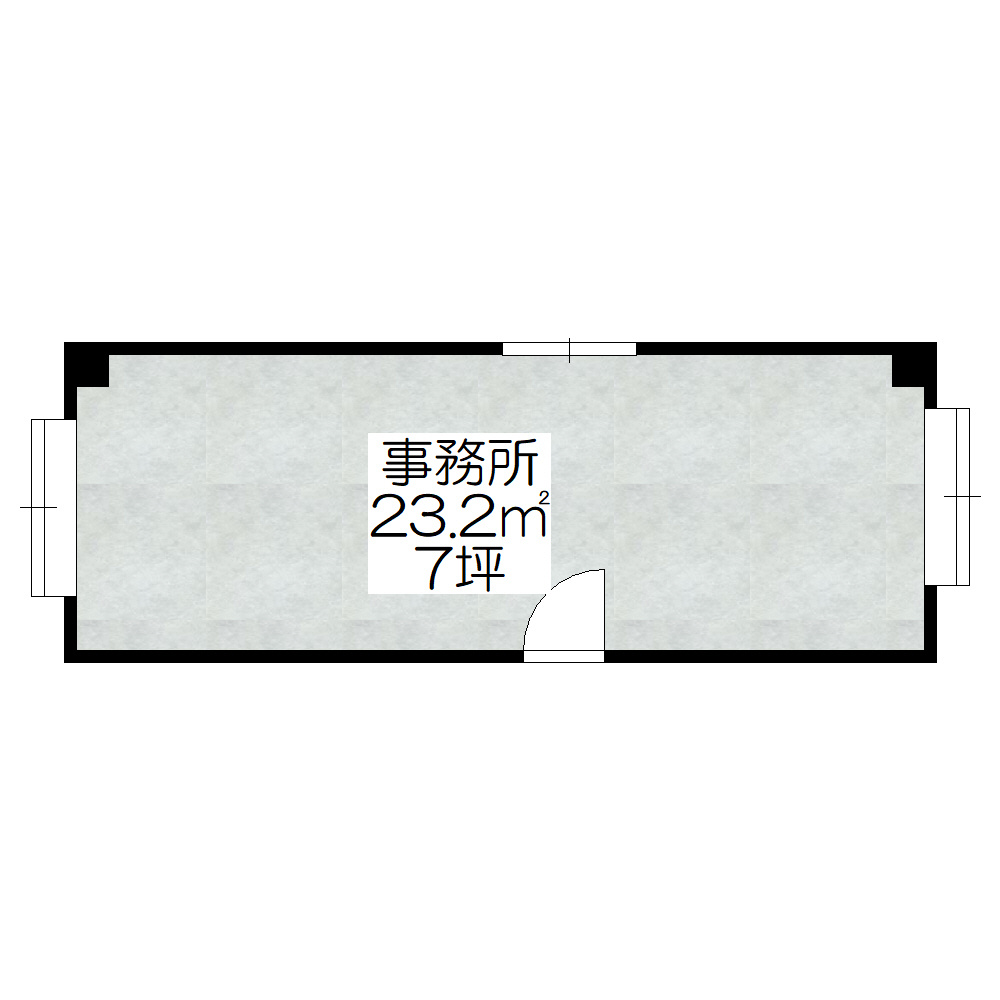 吹田市内本町２丁目の店舗事務所の間取り