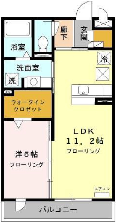 バラディー伏見の間取り