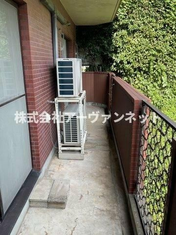 南千束３丁目マンションのバルコニー