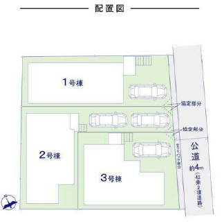 市川市宮久保６丁目８期の区画図