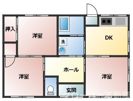 ココベル岸ノ上の間取り