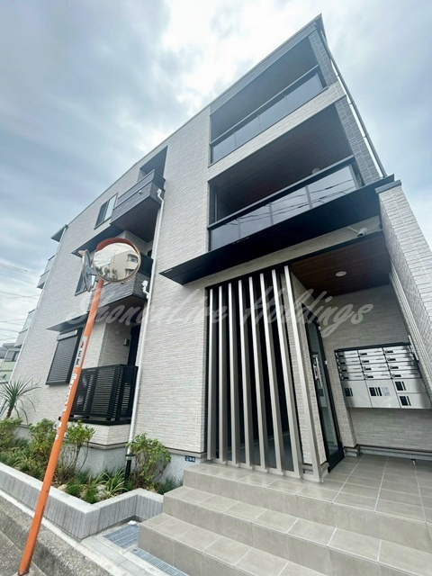 茅ヶ崎市松林１丁目のアパートの外観