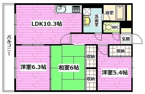 仲光ビルの間取り