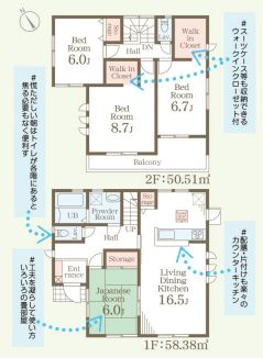 下野市烏ヶ森2丁目　1号棟