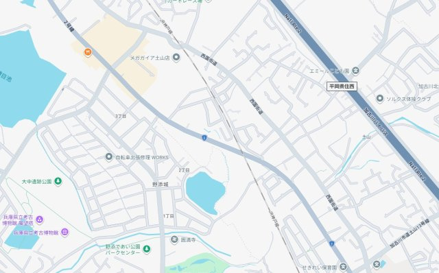 加古川市平岡町土山　　JR「土山駅」徒歩19分の地図