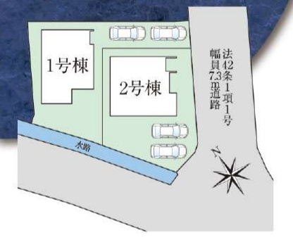 ●5(土)6(日)現地説明会！　奈良市五条畑　第6期　全2邸の区画図|全2区画